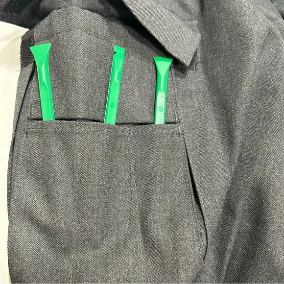 Galls Men Uniform Gray Tactical Multiple Pocket Cargo Pants Grip Waistband 48X32 - Picture 12 of 16